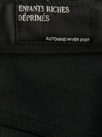 Enfants Riches Deprimes Black Distressed Jeans