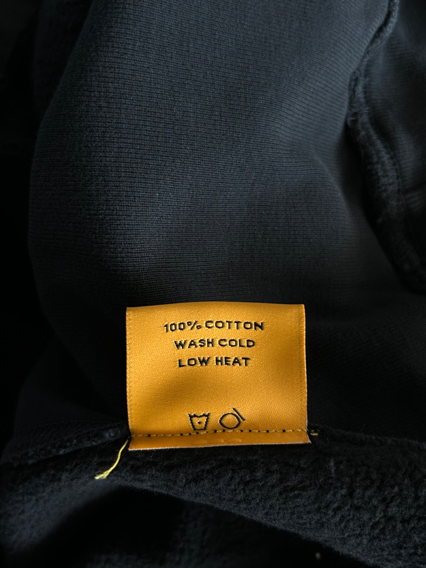 Gallery Dept Black & White DEPT Logo Cut Off Hoodie