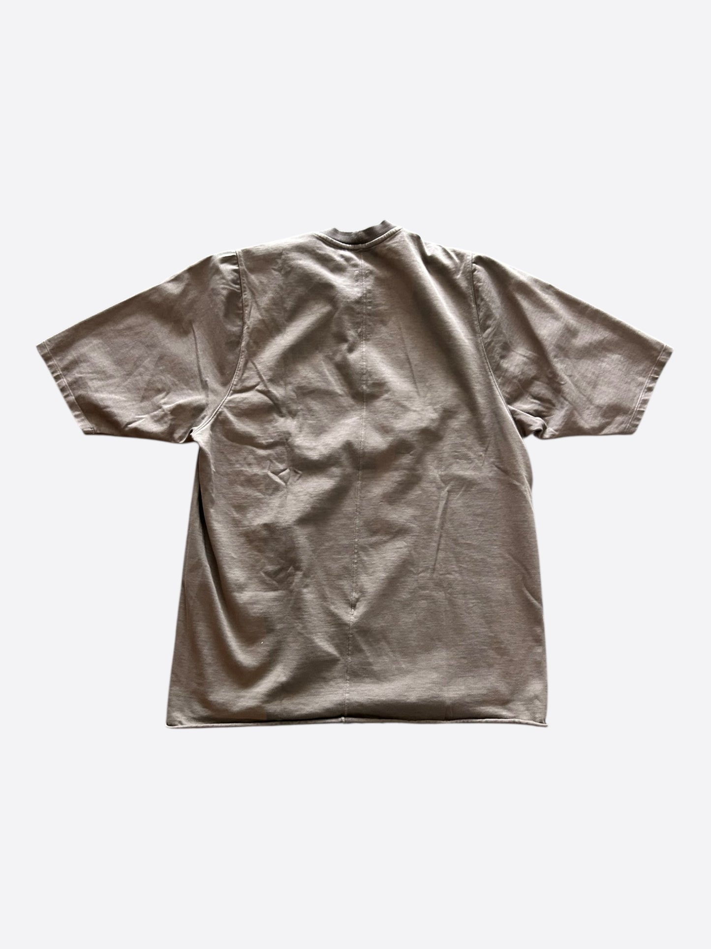 Rick Owens Brown Jumbo T-Shirt
