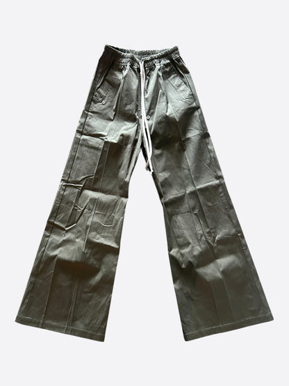 Rick Owens Olive Cargo Bela Wide Pants