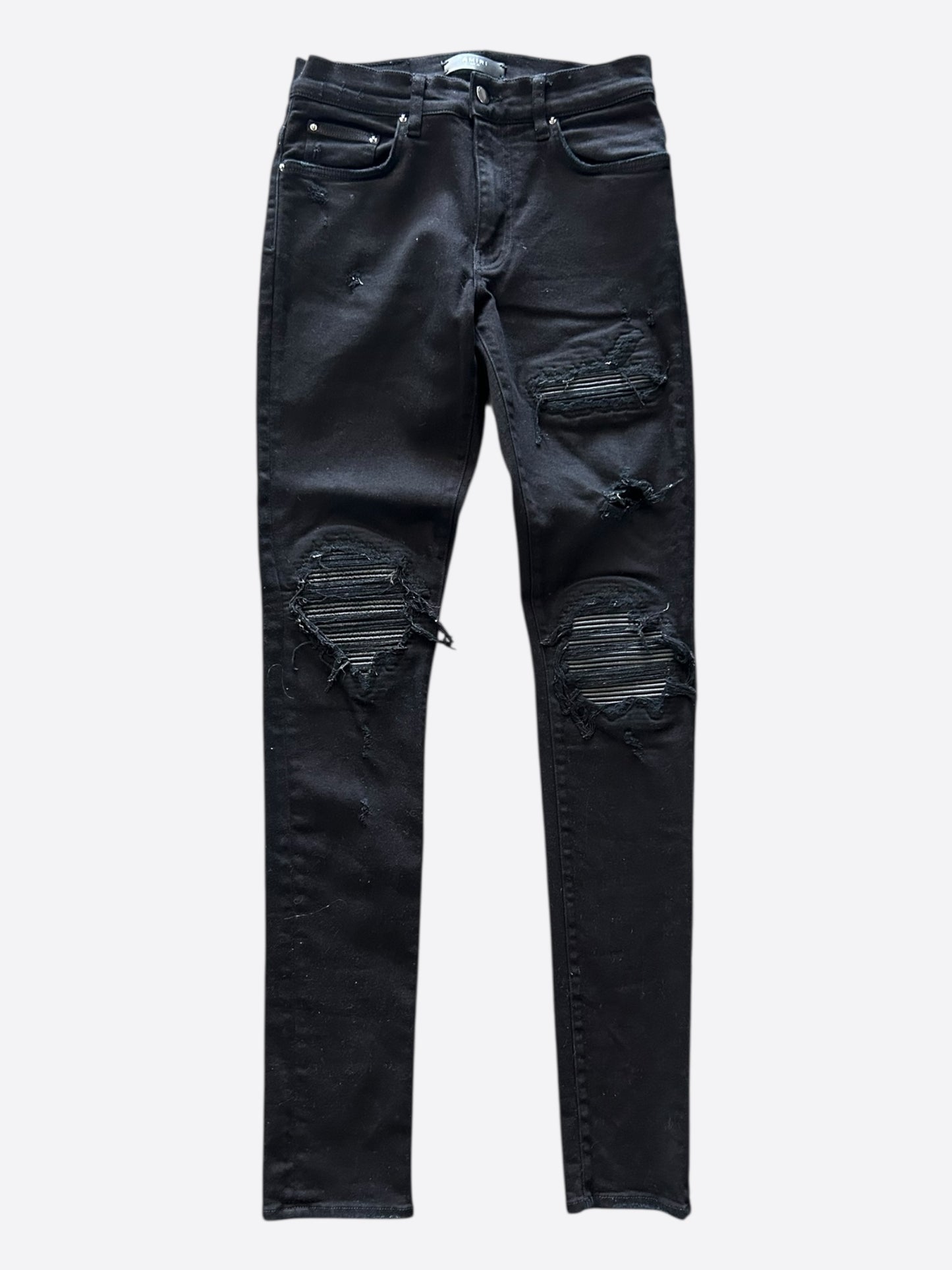 Amiri Black Patch MX1 Jeans