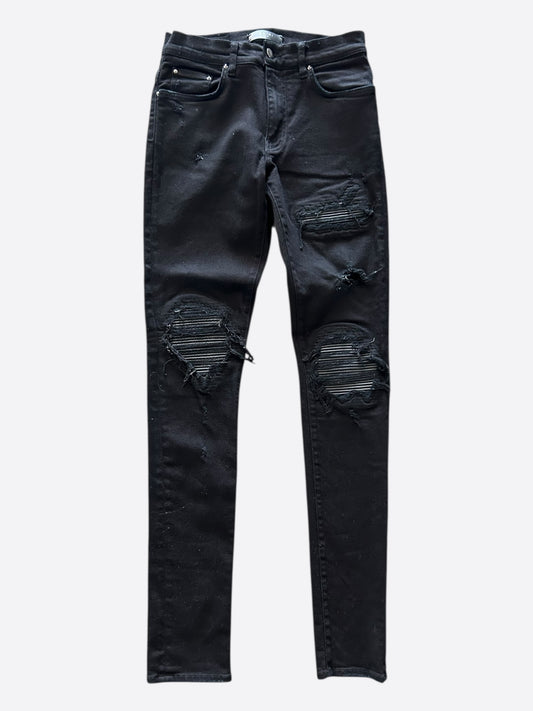 Amiri Black Patch MX1 Jeans