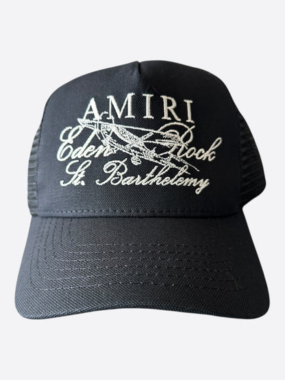 Amiri Eden Rock Black & White St. Barthelemy Hat