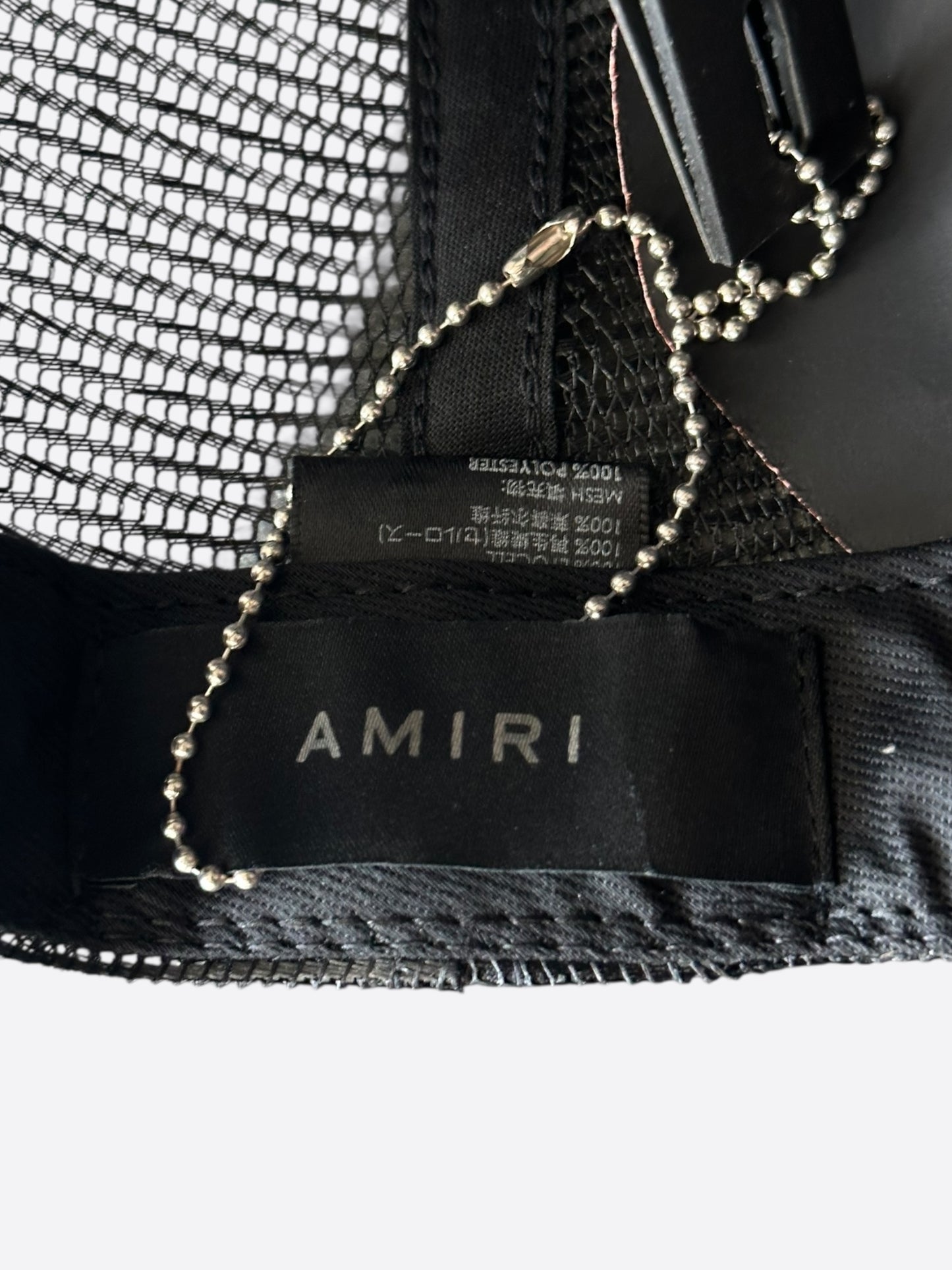 Amiri Eden Rock Black & White St. Barthelemy Hat