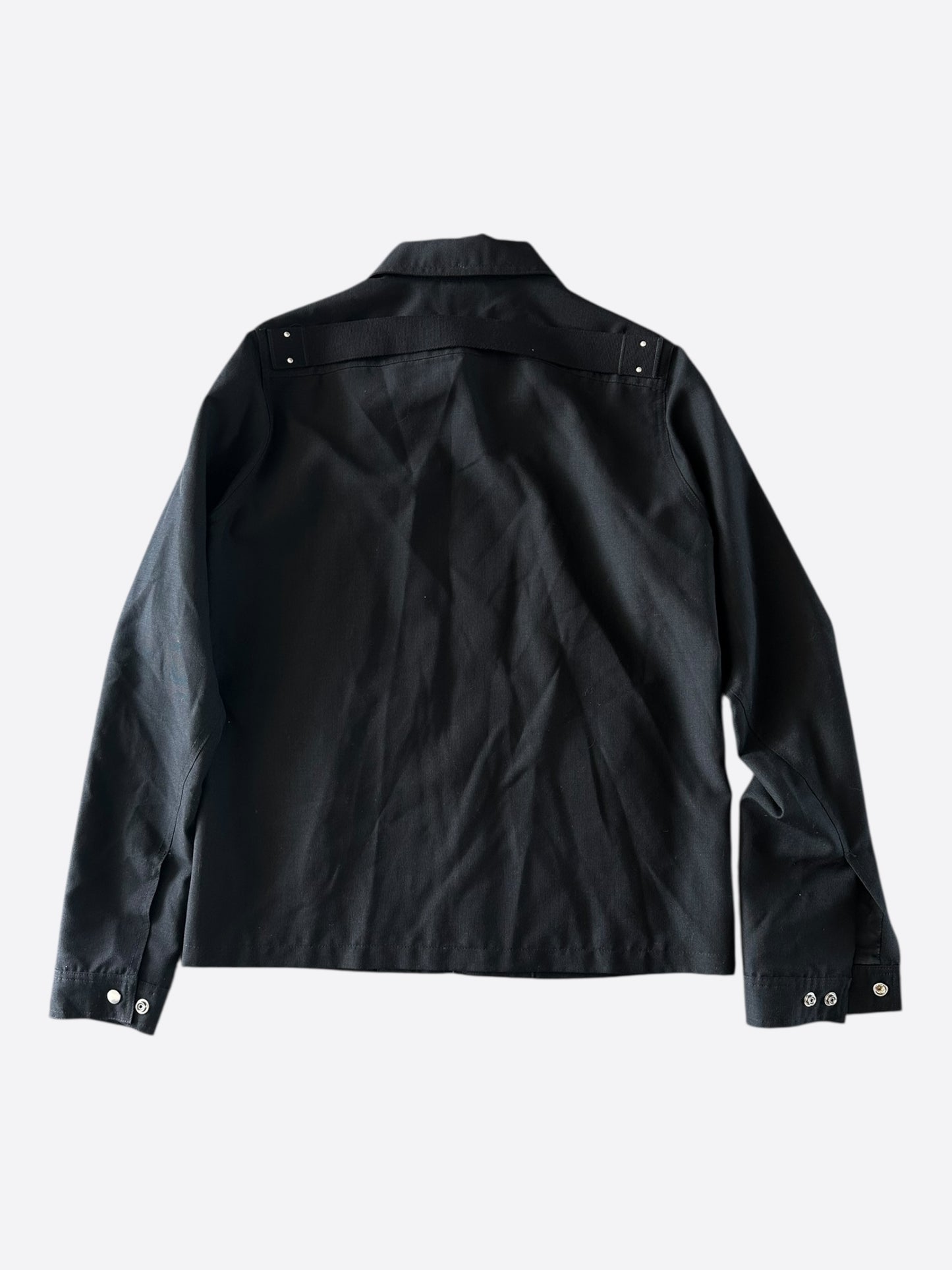 Rick Owens Black Brad Work Jacket