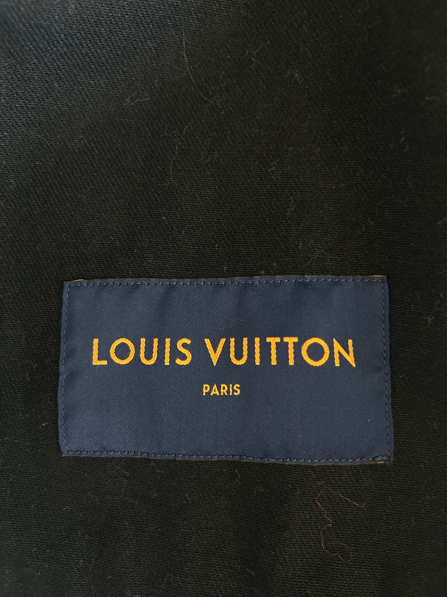 Louis Vuitton Black Monogram Carpenter Hooded Jacket