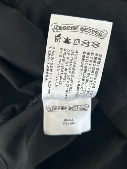 Chrome Hearts Black & Yellow Neck Logo T-Shirt