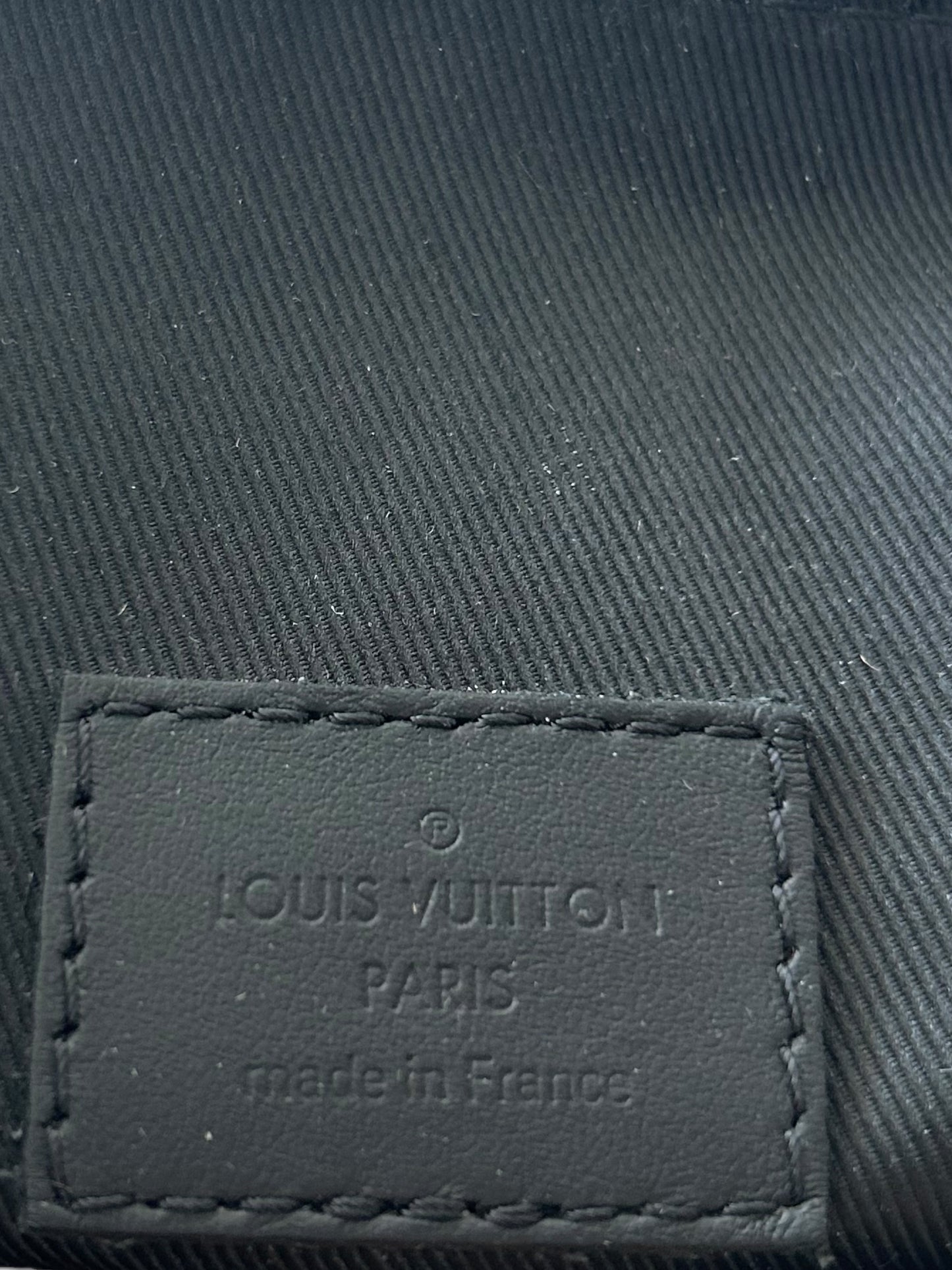 Louis Vuitton Black Taurillon Monogram Christopher Backpack