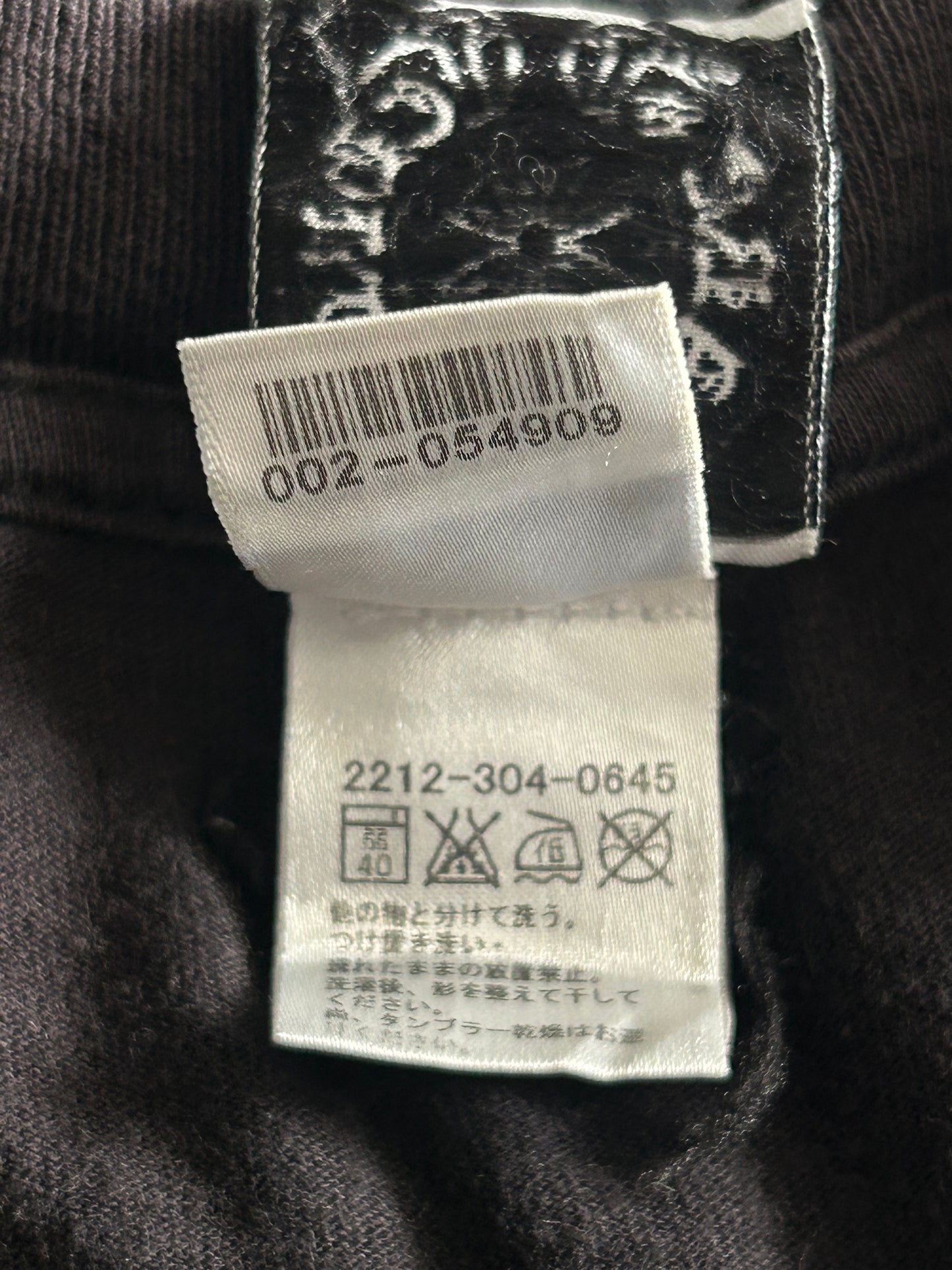 Chrome Hearts Black & White Horseshoe Star Logo T-Shirt