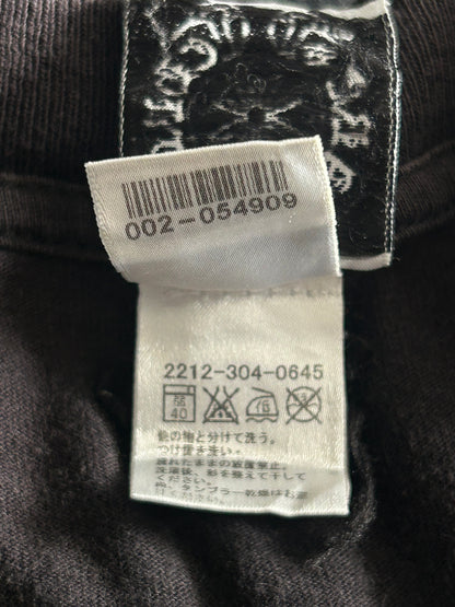Chrome Hearts Black & White Horseshoe Star Logo T-Shirt