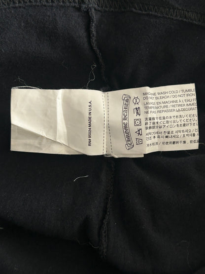 Chrome Hearts Black & White Jumbo Floral Cross T-Shirt