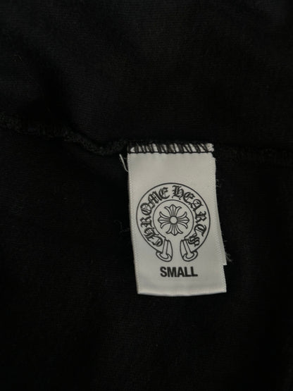 Chrome Hearts Black & White Scroll Logo T-Shirt
