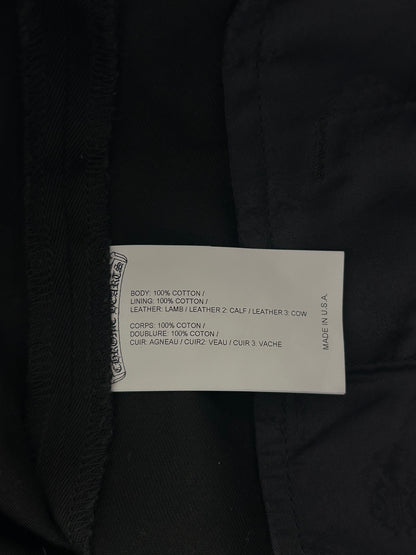 Chrome Hearts Matty Boy Black Multicolor Patch Cargo Pants