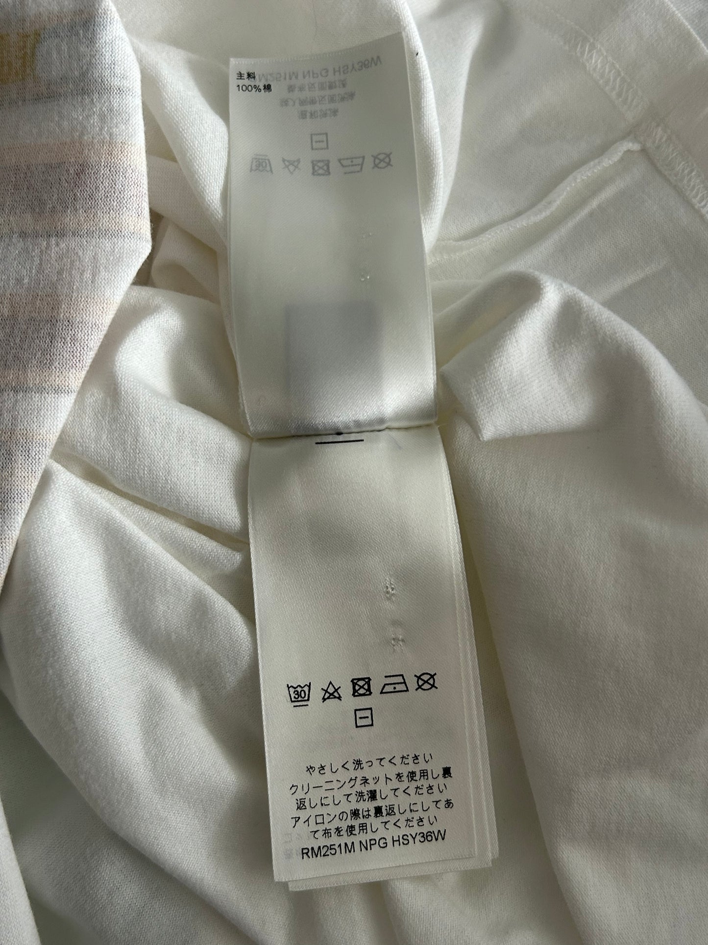 Louis Vuitton White Ski Graphic T-Shirt