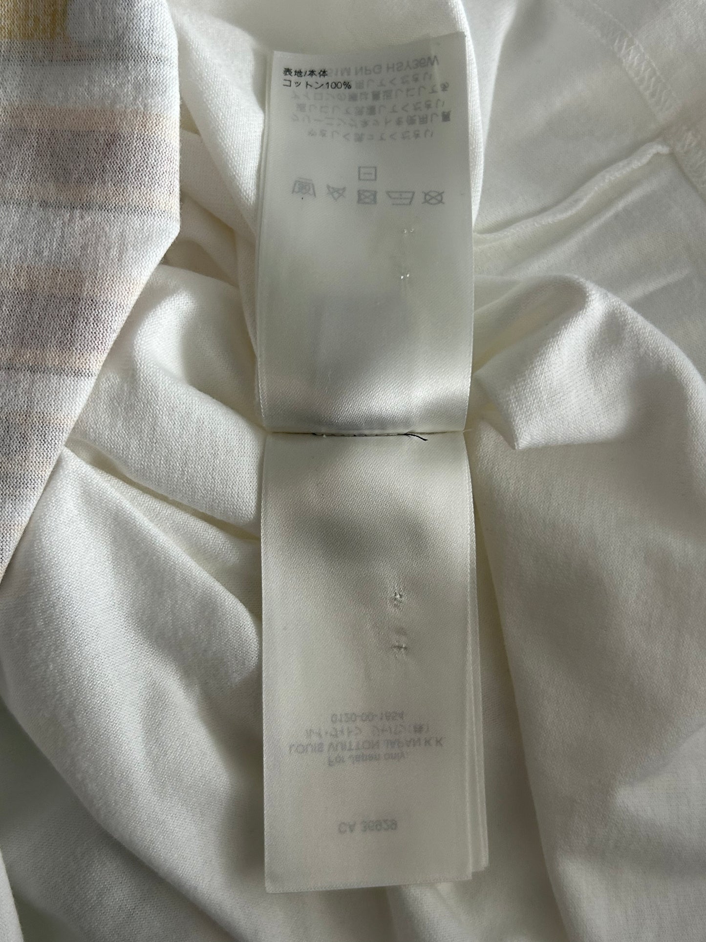 Louis Vuitton White Ski Graphic T-Shirt