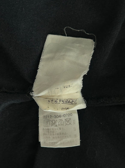 Chrome Hearts Black & White Los Angeles Horseshoe Logo T-Shirt