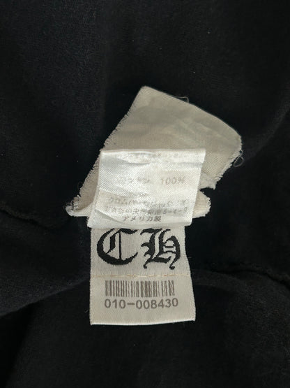 Chrome Hearts Black & White Los Angeles Horseshoe Logo T-Shirt