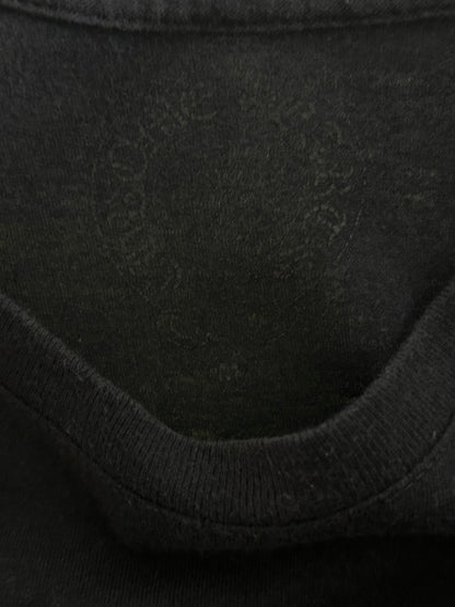 Chrome Hearts Black & White Floral Cross T-Shirt