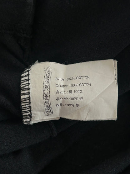 Chrome Hearts Black & White Floral Cross T-Shirt