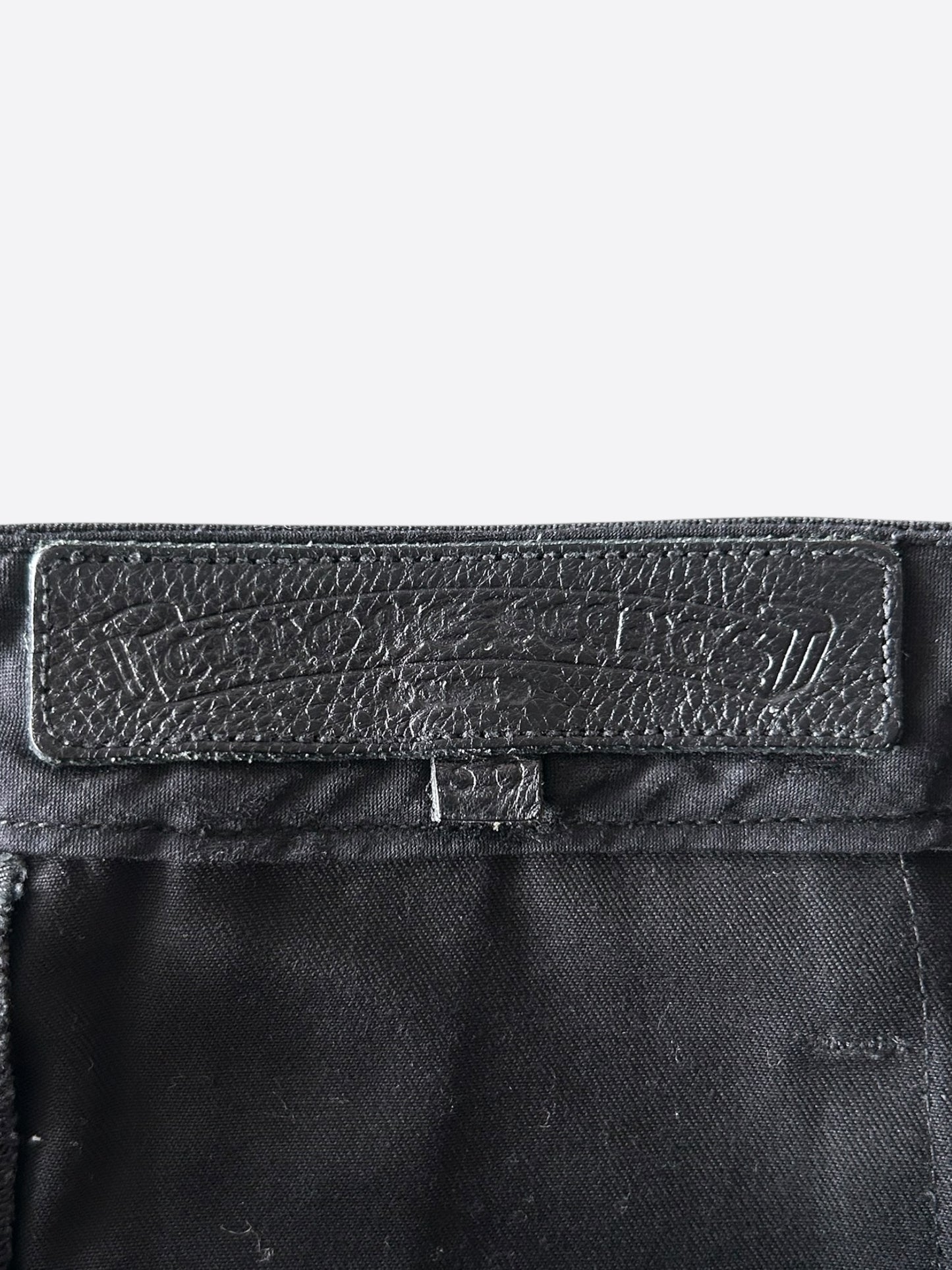 Chrome Hearts Matty Boy Black Multicolor Patch Cargo Pants