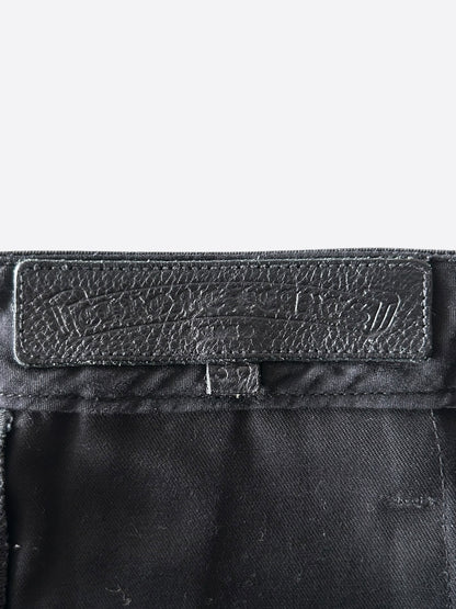 Chrome Hearts Matty Boy Black Multicolor Patch Cargo Pants