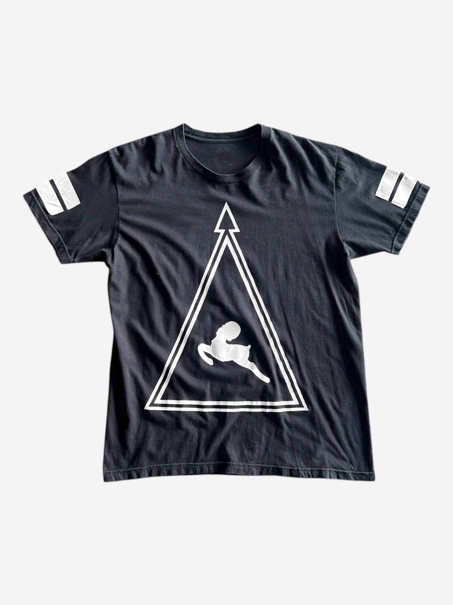 Chrome Hearts Foti Black & White Deer Logo T-Shirt