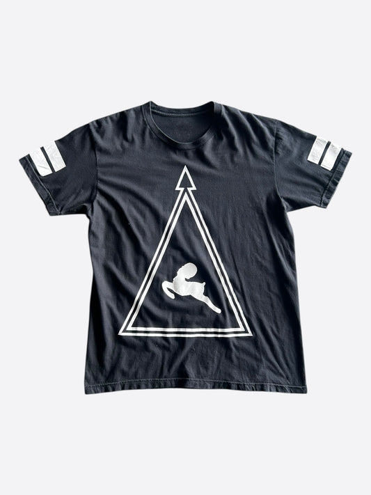 Chrome Hearts Foti Black & White Deer Logo T-Shirt