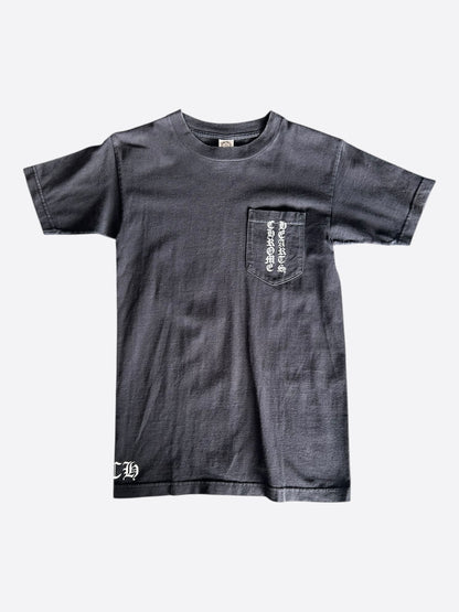 Chrome Hearts Black & White Triple Cross T-Shirt