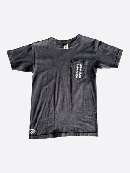 Chrome Hearts Black & White Triple Cross T-Shirt