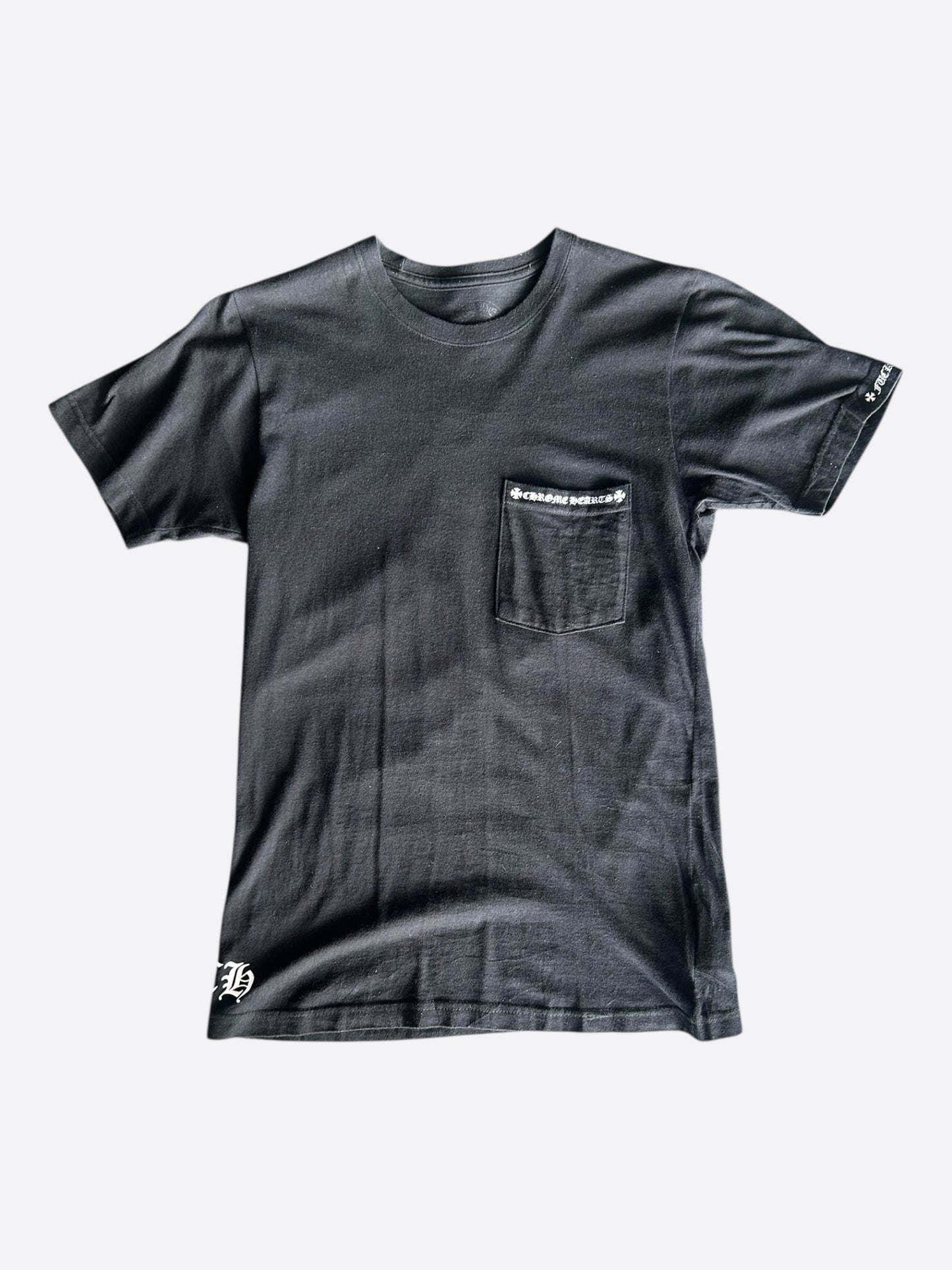 Chrome Hearts Black & White Made In Hollywood T-Shirt