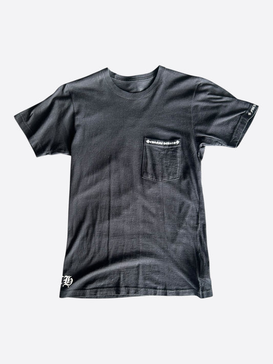 Chrome Hearts Black & White Made In Hollywood T-Shirt