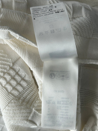 Louis Vuitton Americas Cup White Damier Knit T-Shirt