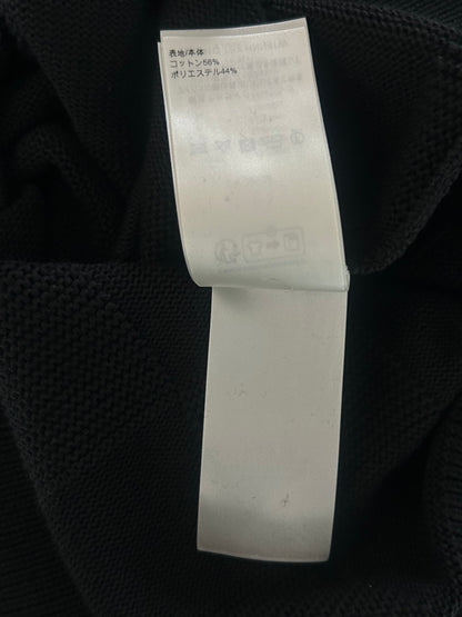Louis Vuitton Black Damier Stitch Pin Logo Sweater