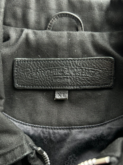 Chrome Hearts Black Eyechart Work Jacket