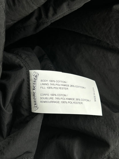 Chrome Hearts Black & Grey Plaid Jacket