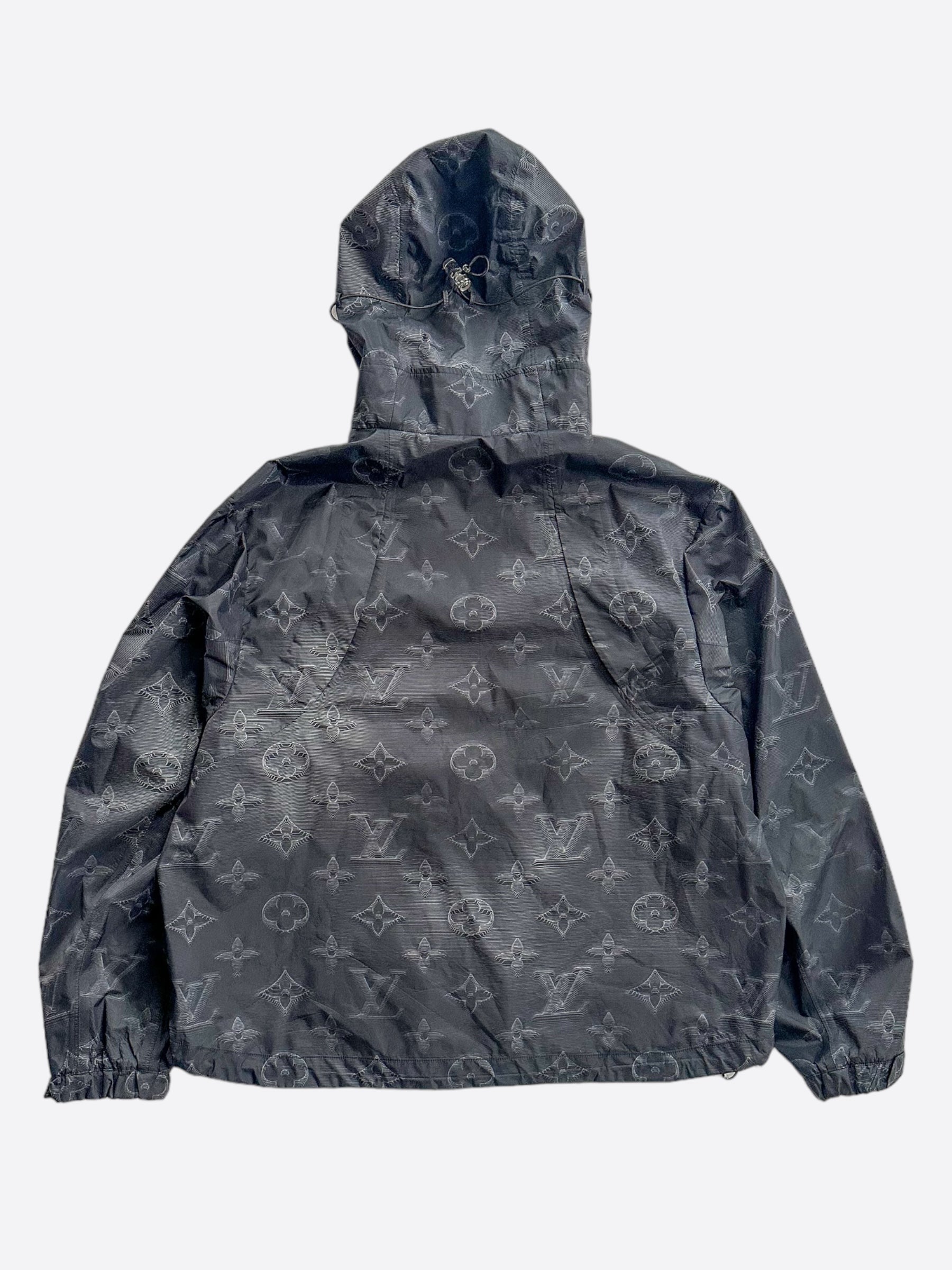 Louis vuitton reflective store raincoat