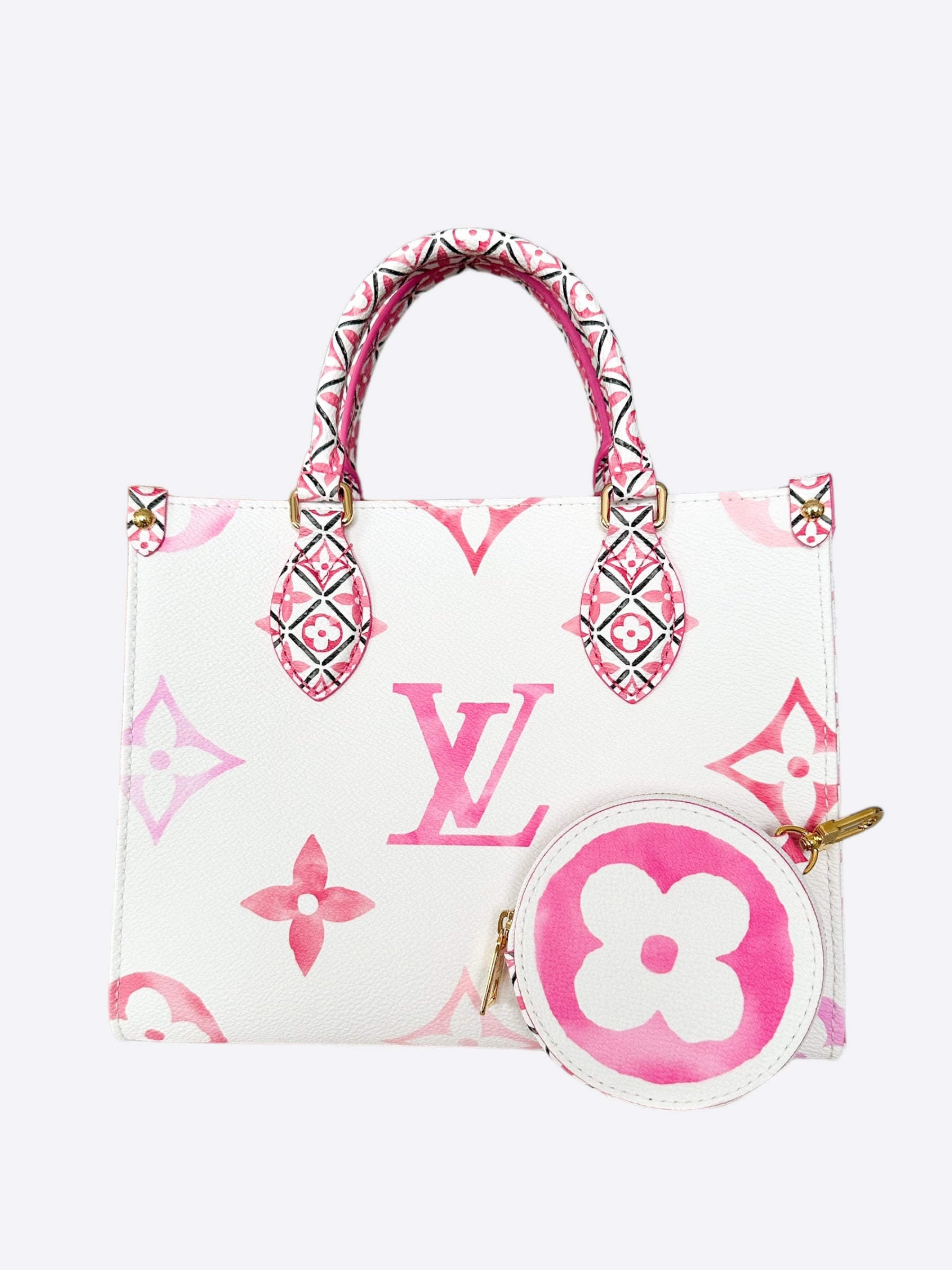 Louis Vuitton Pink By The Pool Monogram OnTheGo MM Savonches