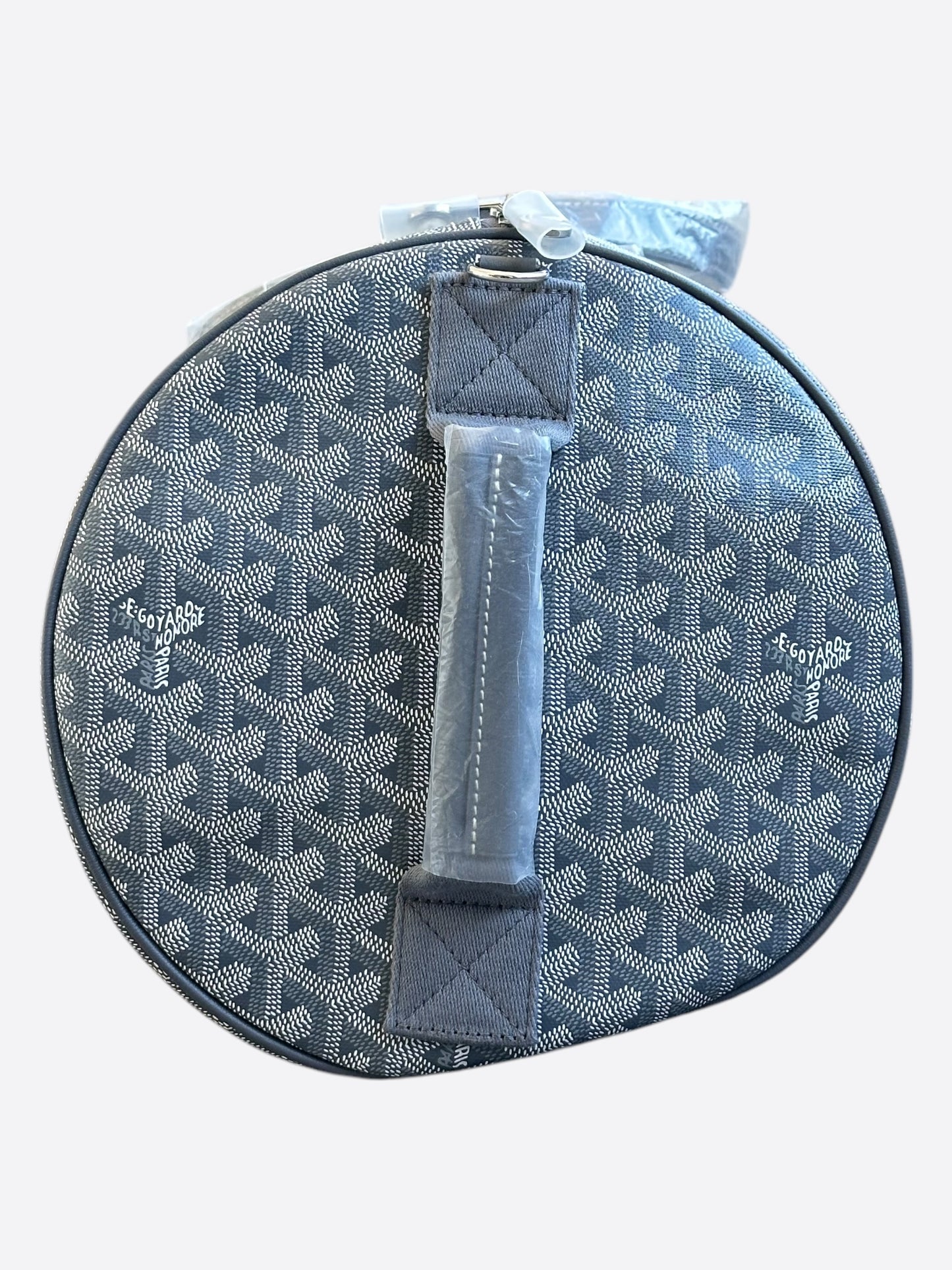 Goyard Grey Barrel 40 Sports Bag