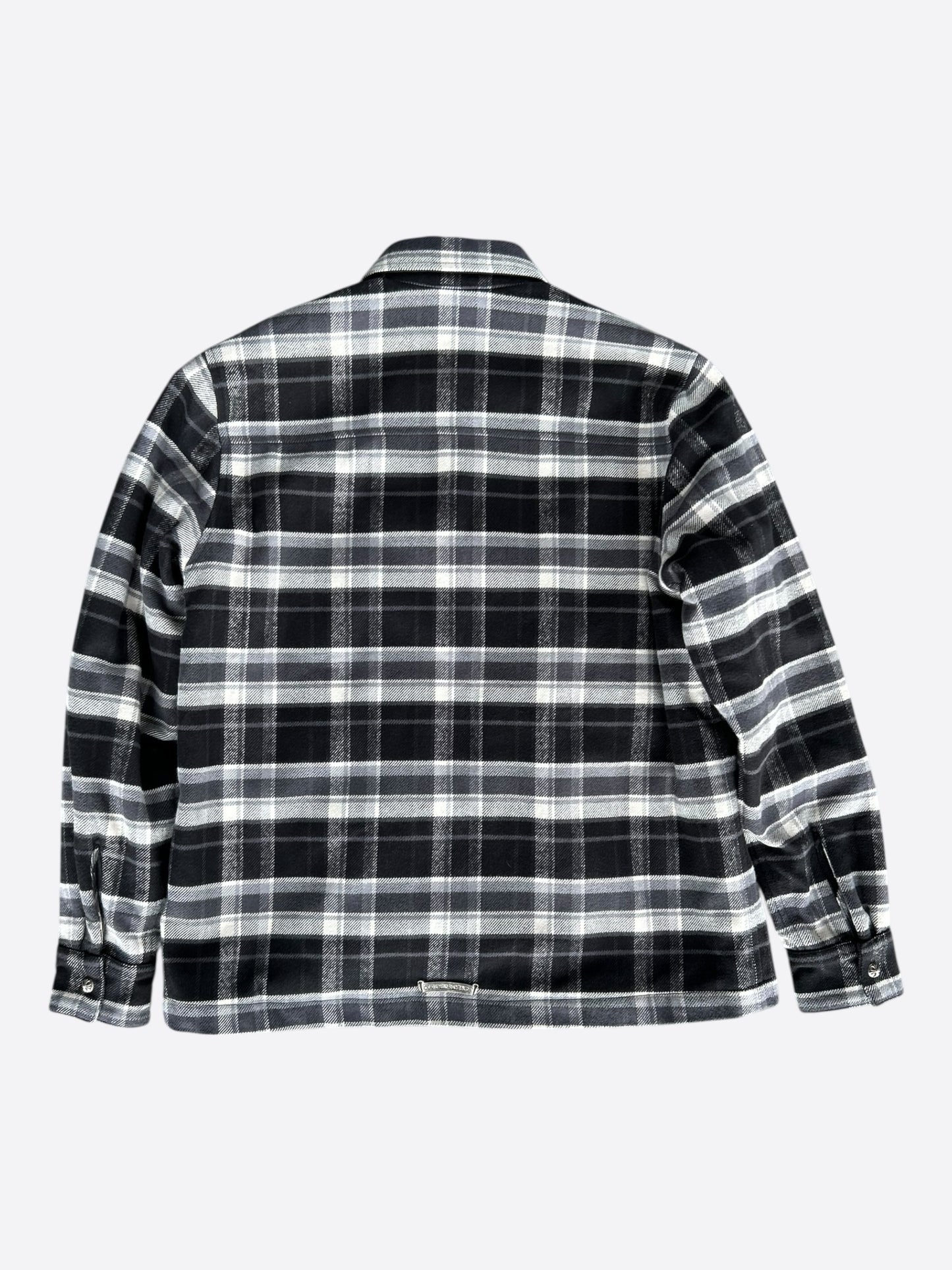 Chrome Hearts Black & Grey Plaid Jacket