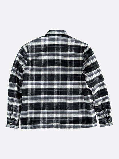Chrome Hearts Black & Grey Plaid Jacket