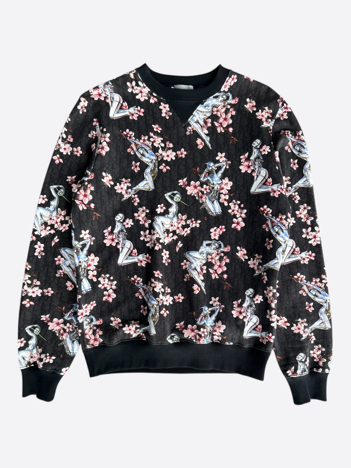 Dior Sorayama Oblique Robot Woman Sweater