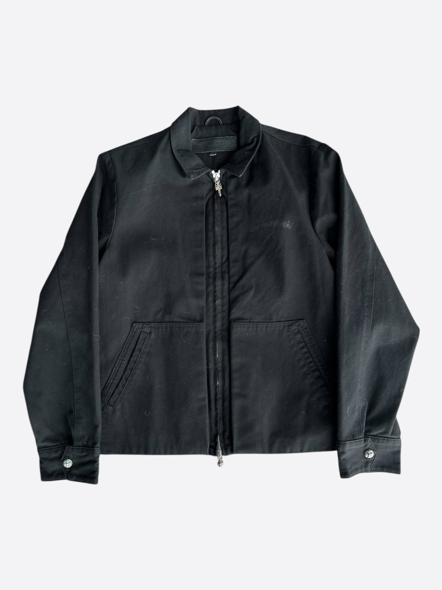 Chrome Hearts Black Eyechart Work Jacket