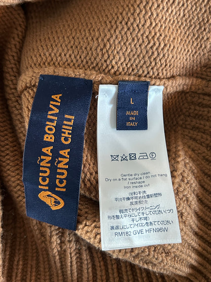 Louis Vuitton Brown Peace & Love Cashmere Sweater