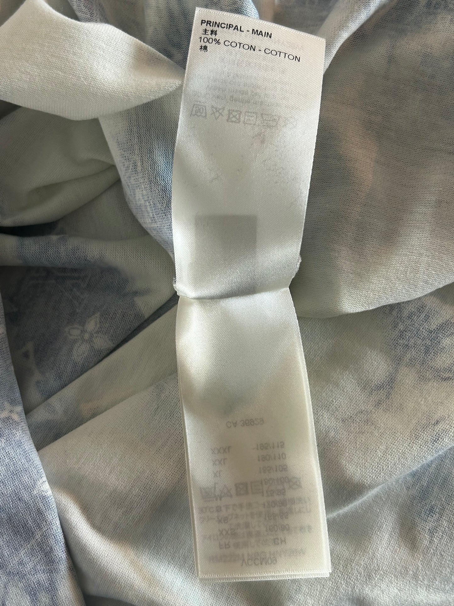 Louis Vuitton Blue Monogram Bandana T-Shirt