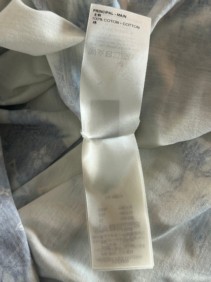 Louis Vuitton Blue Monogram Bandana T-Shirt