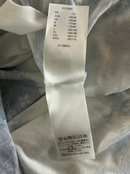 Louis Vuitton Blue Monogram Bandana T-Shirt
