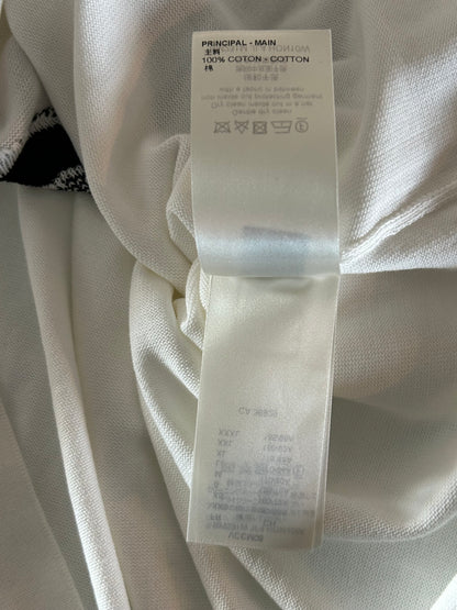 Louis Vuitton White Intarsia Graphic T-Shirt