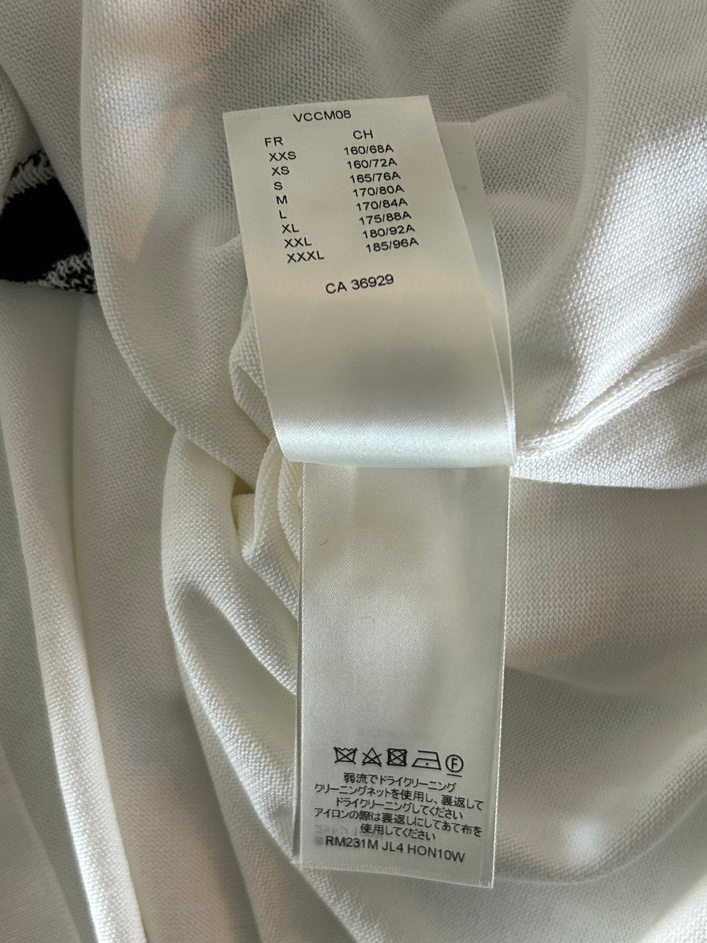 Louis Vuitton White Intarsia Graphic T-Shirt