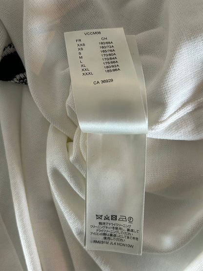 Louis Vuitton White Intarsia Graphic T-Shirt