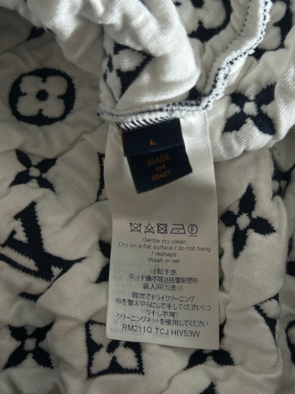 Louis Vuitton Navy & White Monogram Sweater
